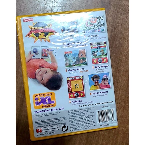 Fisher Price iXL Learning System Game Kung Fu Panda 3D - Picture 2 of 5